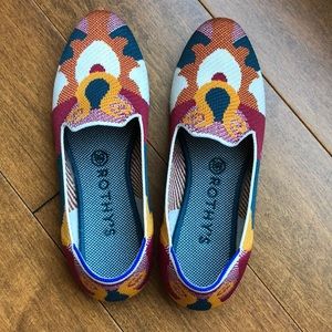 Rothy’s multi-colored shoes